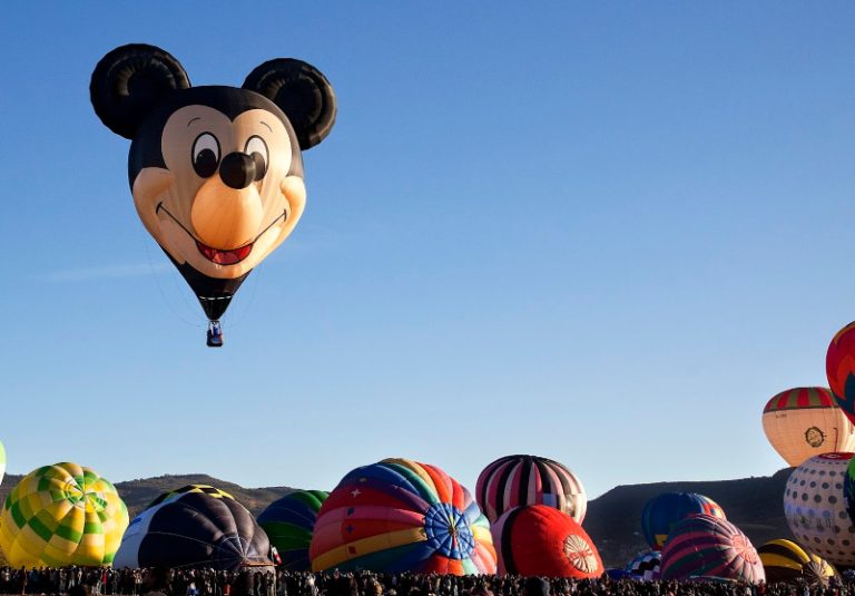 Globo aerostático de Mickey Mouse