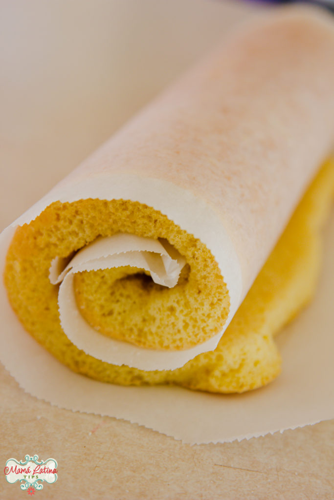 rolled cake roulade