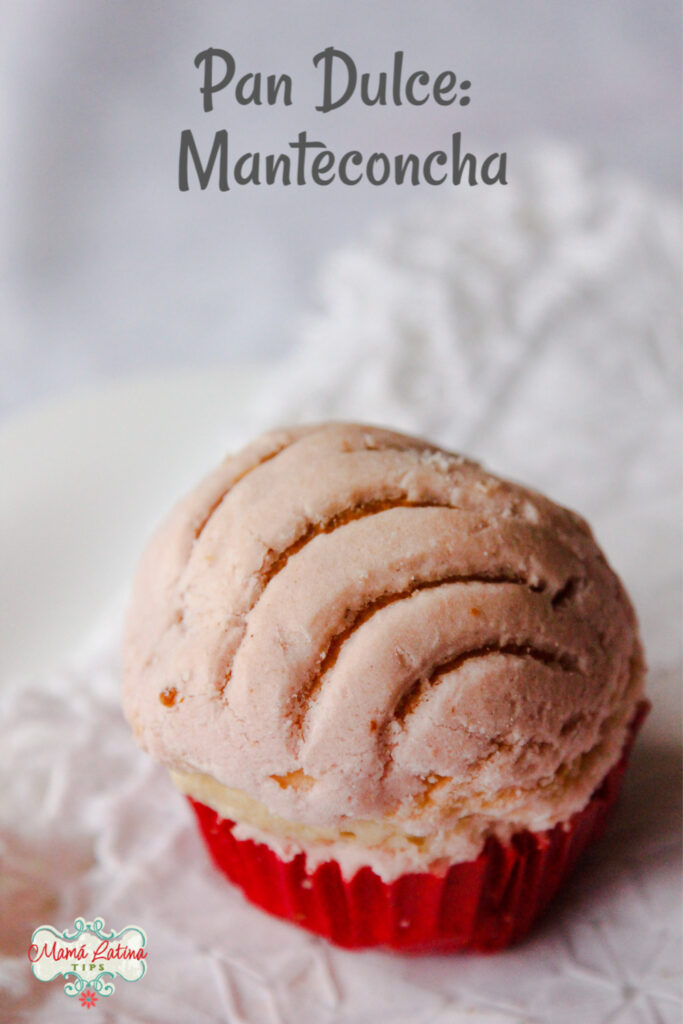 manteconcha a kind of pan dulce that looks like a concha