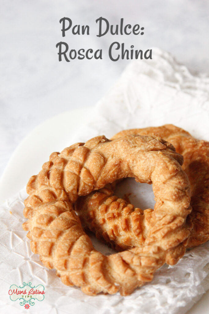 rosca china , pan dulce