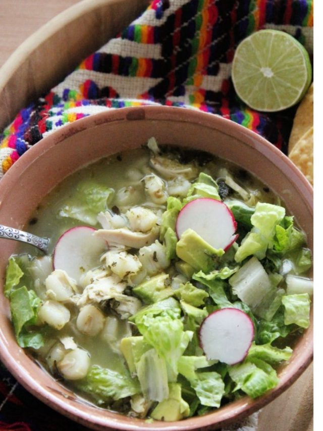 Green Pozole with Chicken Story