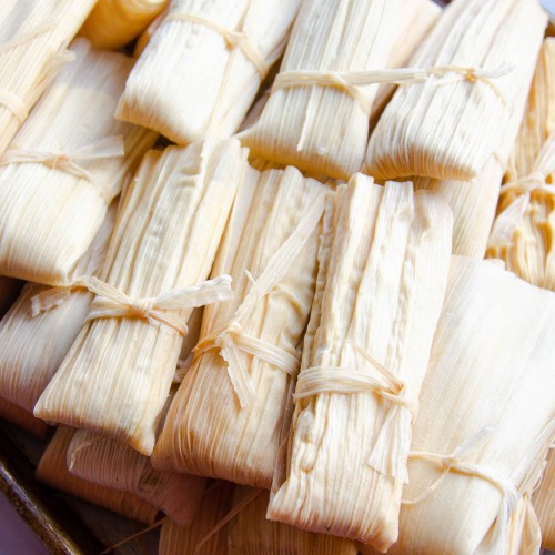 wrapped tamales
