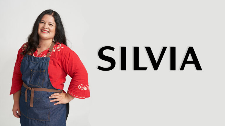 picture of Silvia a contestant on the Great American Recipe cooking show on PBS