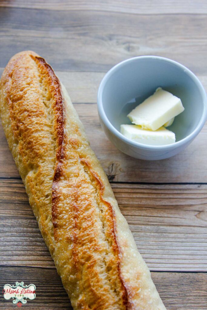 baguette and butter
