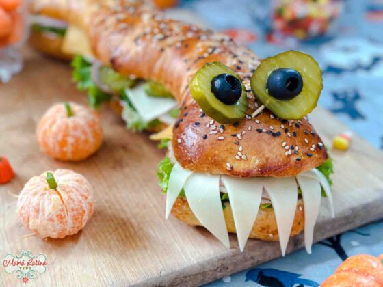 Halloween Monster Sandwich